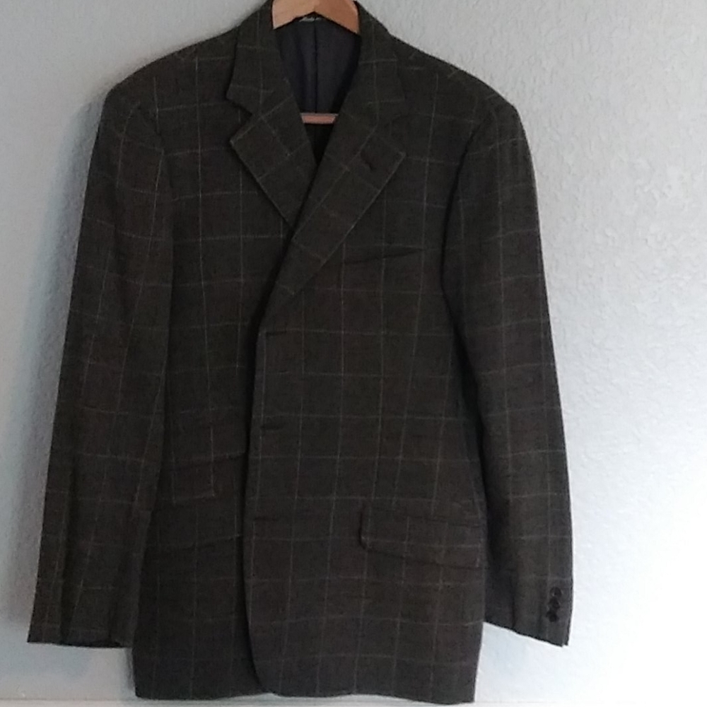 Giorgio Armani Virgin Wool Grey Jacket